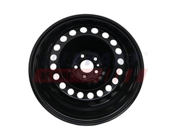 DISK FIAT DOBLO 09- OCELOVÝ ČERNÁ 6.0J X 16" ET36.5 5 98 CH58