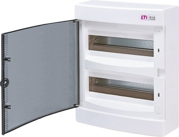 ETI ROZDZIELNICA MODUŁOWA NATYNKOWA 2x12 OBUDOWA IP40 ECT24PT-s 001101069