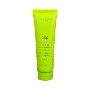 WELLNESS PREMIUM SZAMPON REGENERUJĄCY 90ml Z OLEJEM Z NASION KONOPI