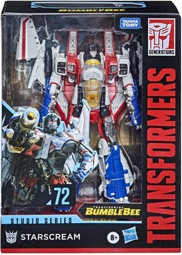 TRANSFORMERS FIGURKA DECEPTICON SAMOLOT STARSCREAM