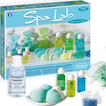 SentoSphere SPA Lab zestaw do robienia soli i kul do kąpieli +8