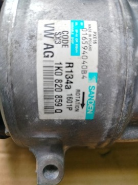 AUDI SEAT SKODA VW 1K0820859Q 1601P KOMPRESOR