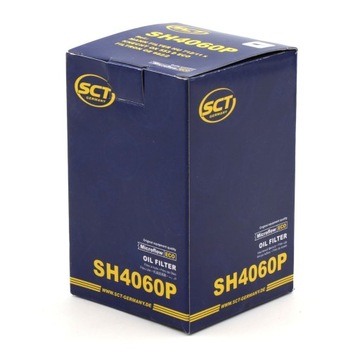 FILTR OLEJE SCT SH4060P + PLUKANKA DO MOTORU 9009 MANNOL 450ML