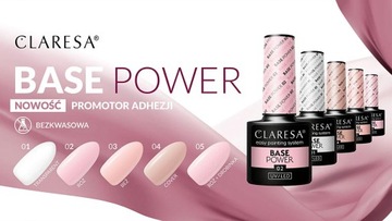 Claresa Power Base Base Pink Hybrid Base с частицами