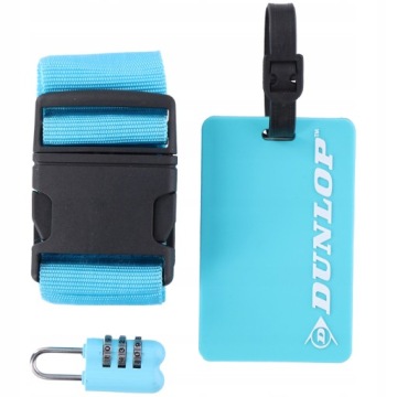 НАБОР 3 В 1 РЕМНЯ БЕЗОПАСНОСТИ ДЛЯ БАГАЖА, ИДЕНТИФИКАЦИОННЫЙ ЗАМОК