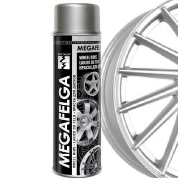 Lakier akrylowy MEGAFELGA Aluminium 500ml