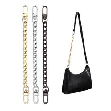 Ремешок-цепочка для сумки Металлический ремень для сумки-цепочки, 38 см.
