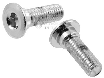 ŚRUBA TARCZY HAMULCOWEJ MOTOCYKL SKUTER 4T/2T IMBUSOWA 28 / 20 mm M8 x 1,25