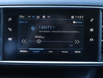 Peugeot 308 II SW Facelifting 1.5 BlueHDI 130KM 2018 Peugeot 308 1.5 BlueHDi, Salon Polska, Serwis ASO, zdjęcie 11