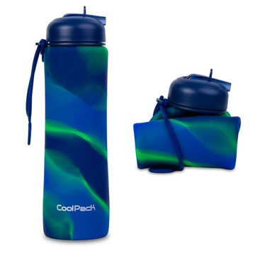 BUTELKA SILIKONOWA SKŁADANA BIDON COOLPACK PUMP