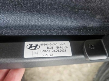 HYUNDAI IONIQ 5 V ROLETA KUFRU ZADNÍ ORIGINÁLNÍ