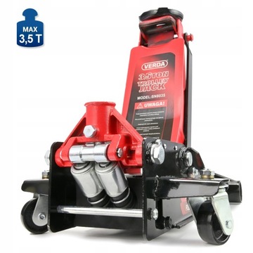 НИЗКОПРОФИЛЬНЫЙ АВТОМОБИЛЬНЫЙ ДОМКРАТ 3,5 ТОННЫ 2-ПОРШНЕВОЕ КАЧЕСТВО