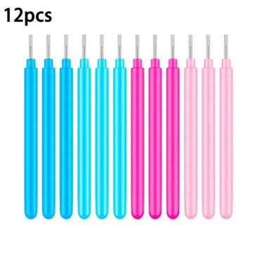 7/12pcs Craft Paper Quilling Paper Pen DIY Scrapbooking Stamping Slotted