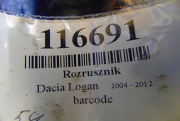 DACIA LOGAN 1.5DCI STARTÉR 8200306595