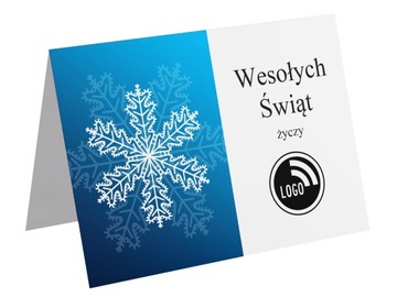 FIRMOWE KARTKI ŚWIĄTECZNE Biznesowe dla FIRM LOGO