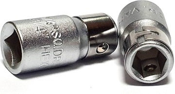 АДАПТЕР ПЕРЕХОДНИК С 1/4 ДО 1/4 БИТ