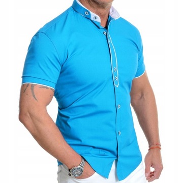 Koszula Męska Elegancka XLtójka Ślub Komunia Cas