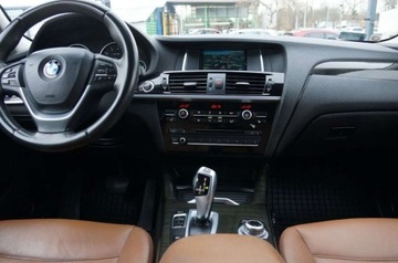 BMW X3 F25 SUV 2.0 20i 184KM 2014 BMW X3 2.0 Benzyna 184 KM 4x4, Lift, Navi, Automat, SalonPL, FV23, GWARANC, zdjęcie 12