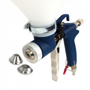 ШТУКАТУРНЫЙ ПИСТОЛЕТ ДЛЯ ПОКРАСКИ СТЕН 3 НАСАДКИ + ПНЕВМАТИЧЕСКИЙ ШЛАНГ 20М