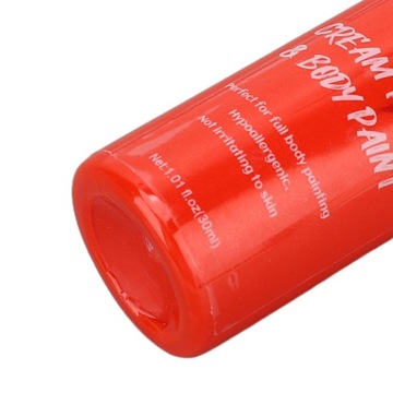 Красная краска для тела красного цвета, долговечная, легко поддается топору