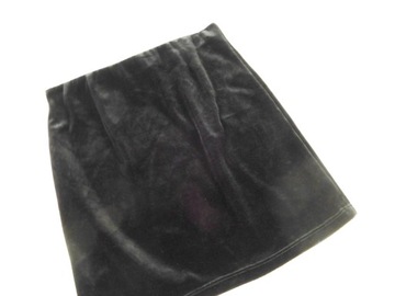 SPÓDNICA WELUROWA 34 XS