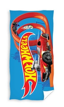 RĘCZNIK HOT WHEELS 140x70 Kąpielowy Plażowy Bawełna