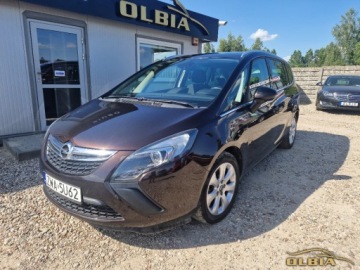 Opel Zafira C Tourer 1.4 Turbo ECOTEC 120KM 2012 Opel Zafira 1.4T 120KM 7-OS Navi Super Stan Zarejestrowana 1.4 Benzyna, zdjęcie 1