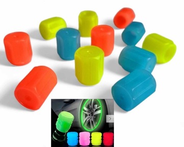 ФЛУОРЕСЦЕНТНЫЕ КРЫШКИ ВЕНТС 4 шт. СМЕШАННЫЕ ЦВЕТА НОВИНКА