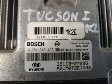 JEDNOTKA ŘÍZENÍ MOTORU HYUNDAI TUCSON I 2.0 CRDI 39113-27295