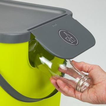 АЛЬБУЛА Контейнер, контейнер, система сортировки мусора 40 л - ROTHO