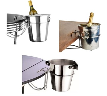 ДЕРЖАТЕЛЬ ДЛЯ ВЕДРА ДЛЯ ШАМПАНСКОГО KINGHOFF KH-1709