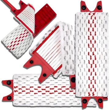 3X WKŁAD DO MOPA PŁASKI VILEDA ULTRAMAX 14CM