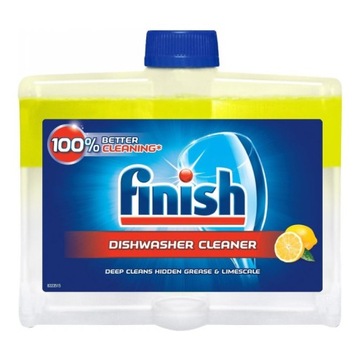 Finish - Płyn do mycia zmywarki 250 ml - Cytrynowy