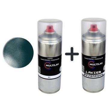 Lakier spray Mercedes Benz 801 + Lakier KLAR