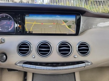 Mercedes Klasa S W222 Coupe AMG S 63 AMG 585KM 2015 MERCEDES-BENZ S63 AMG Coupe, V8 5,5l 585KM * 4X4 / 4Matic * Bogata wersja, zdjęcie 10
