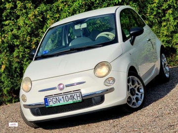 Fiat 500 II Hatchback 3d 1.2 69KM 2009 Fiat 500 biala perelka, bardzo ladny, GWARANCJA 1.2 Benzyna 69KM, zdjęcie 23