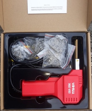 MOCNA 85W SPAWARKA PLASTIKU ZSZYWARKA ZSZYWACZ 400 ZSZYWEK SIATKA 960V 85W