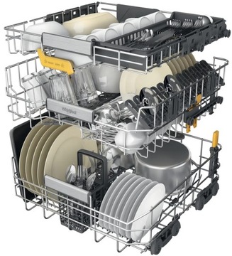 Посудомоечная машина Whirlpool W8I HT58 TS Maxi Space 14 комплектов, 3 корзины, 60 см
