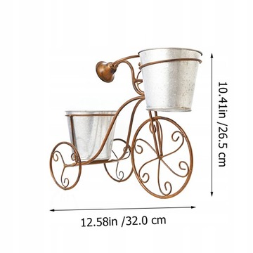 Подставка для велосипеда с полкой для цветов