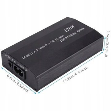120 W UNIWERSALNY LAPTOP ZASILACZ ŁADOWARKA, LAPTOP KABEL DO ŁADOWANIA