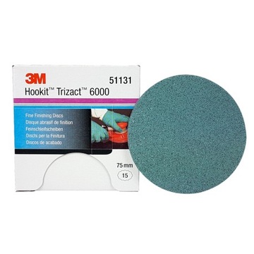 3M Trizact 75mm P6000 51131 na mokro i sucho