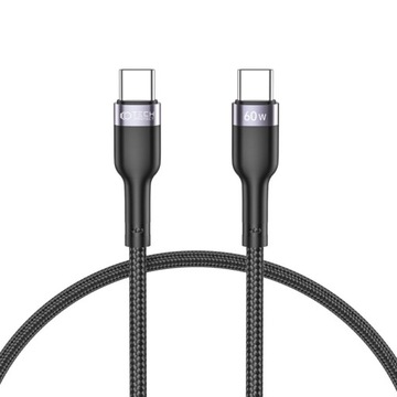 TP - KABEL W OPLOCIE TYPE-C CABLE PD60W/3A 100 CM