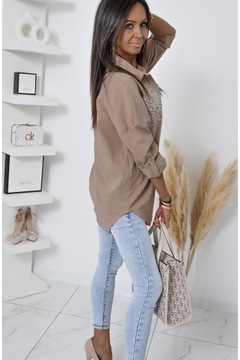 КРАСИВО ОКРАШЕННАЯ РУБАШКА ОВЕРСАЙЗ ELIT! WZ.4 XXL