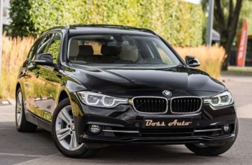 BMW Seria 3 F30-F31-F34 Touring Facelifting 2.0 320i 184KM 2017 BMW Seria 3 2.0i 184KM Ledy Navi Skora Panorama Pdc Full Serwis Aso Gwaran