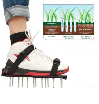 Aerator sandałowy z kolcami AS03