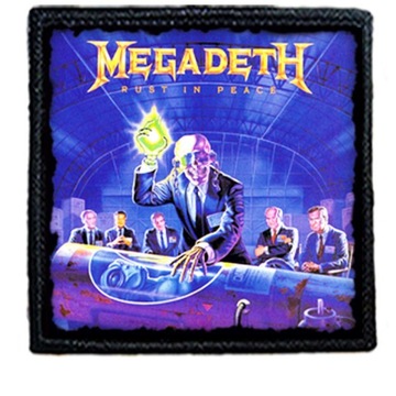 Naszywka MEGADETH 8 X 8 cm Dużo Wzorów!