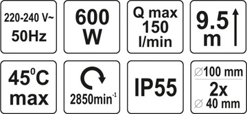 POMPA WC MŁYNEK ROZDRABNIACZ PRZEPOMPOWNIA