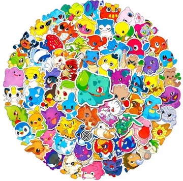 DUŻY ZESTAW URODZINOWY POKEMON DLA 10 OSÓB TALERZE BALONY SZTUĆCE