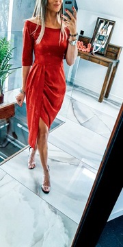 . Элегантное, блестящее вечернее платье