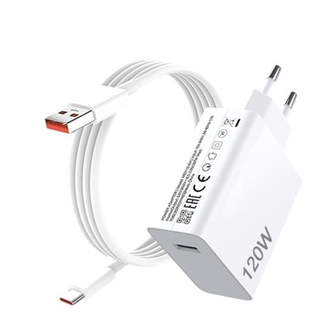 SZYBKA ŁADOWARKA DO Xiaomi Redmi 120W USB-C TURBO